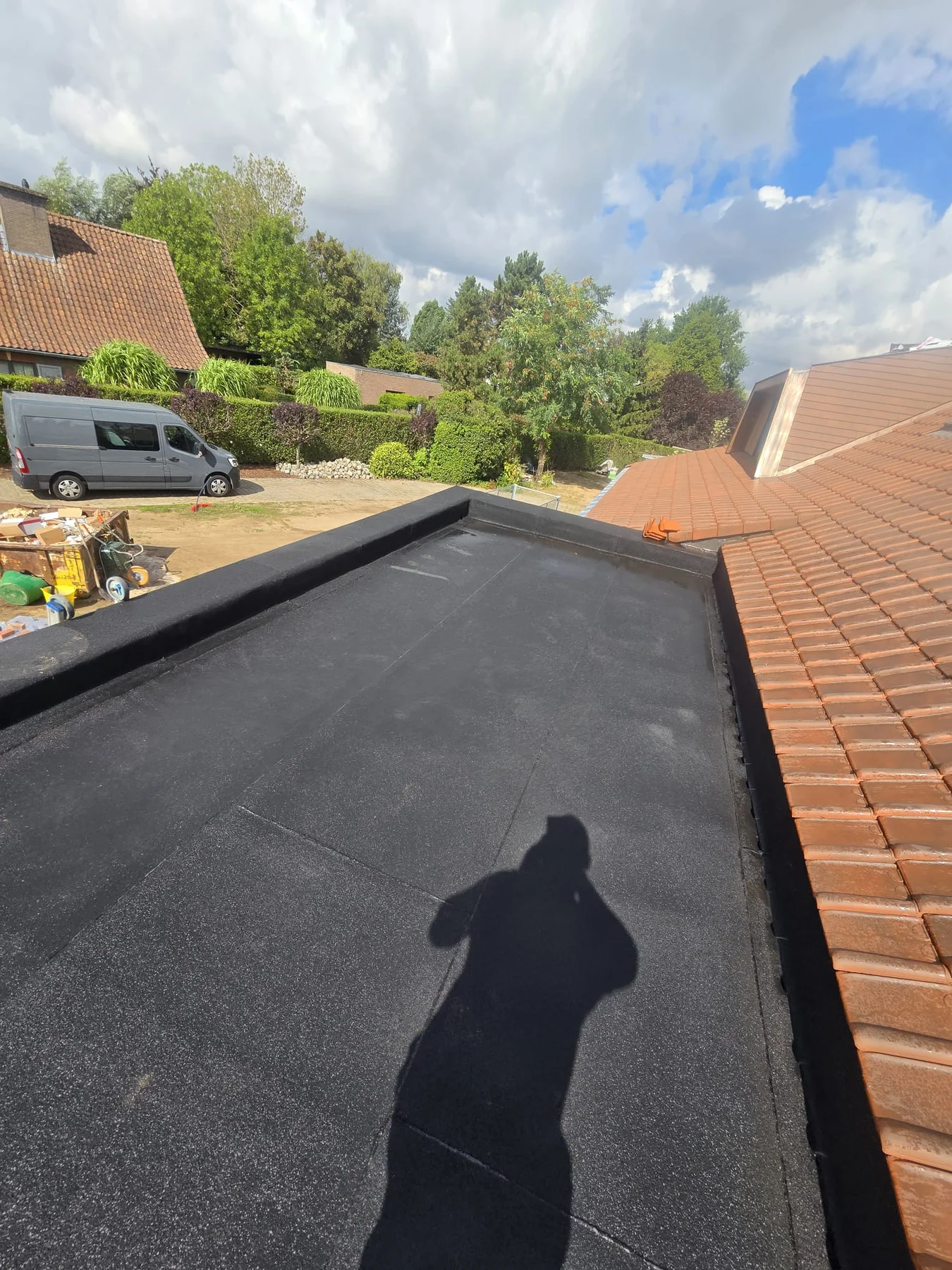 Plat dak - project foto 1