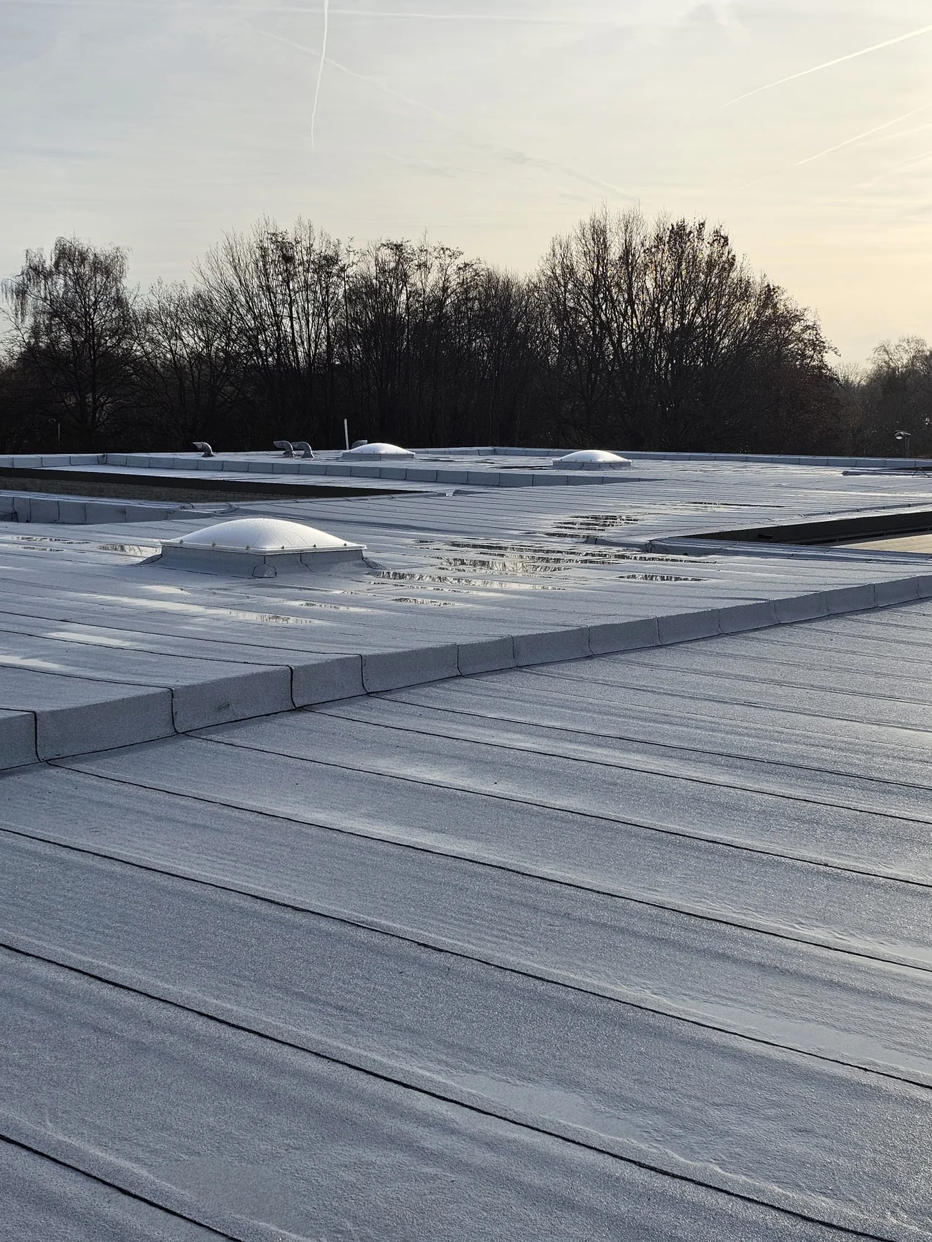 Plat dak - roofing foto 3