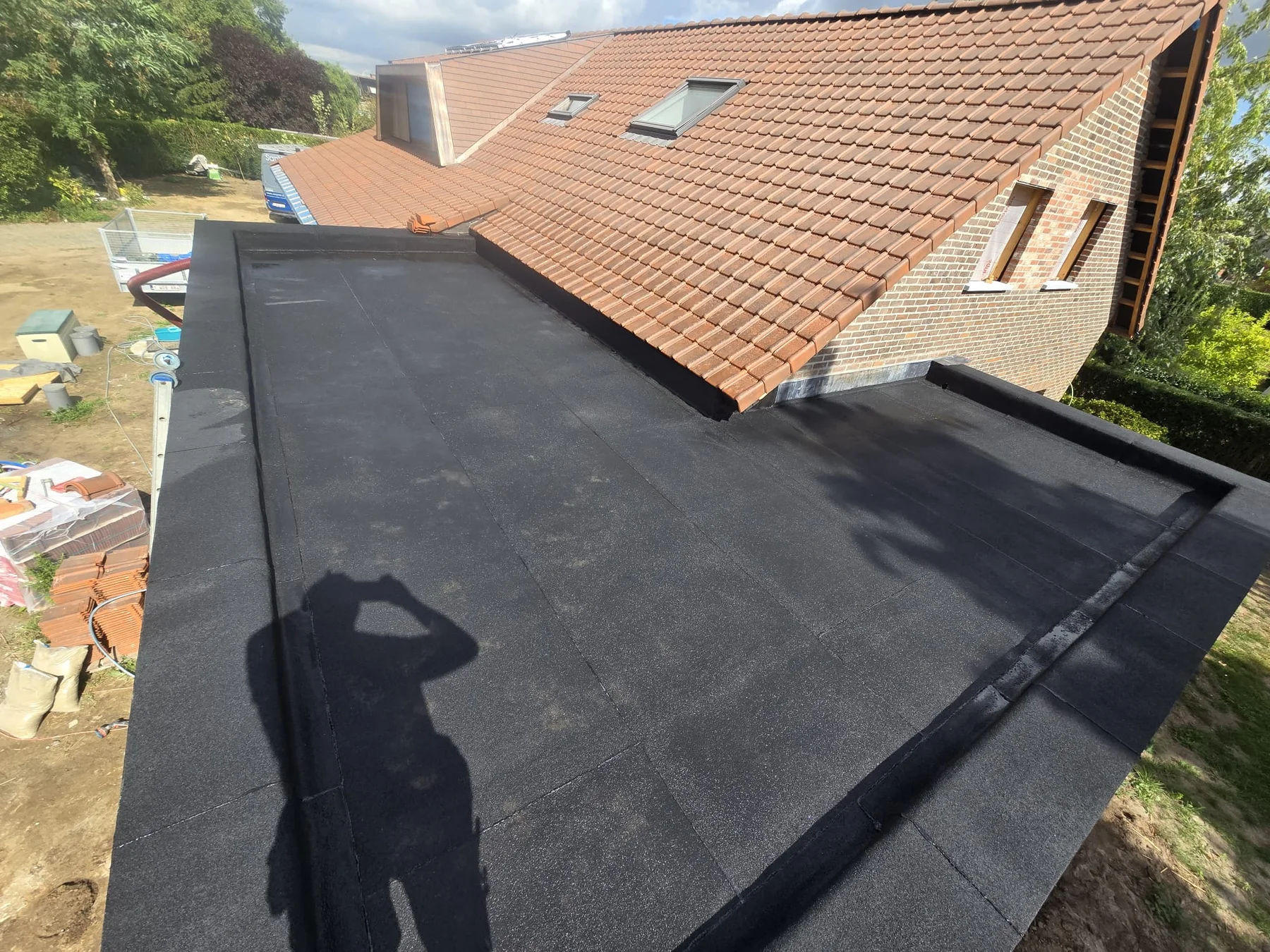 Dakrealisatie 3 - dakproject door Dakwerken Vandevyver Gent